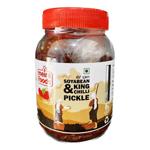 Meira - King Chilli & Soyabean (umorok + hawaizar) Pickle - 250 gm