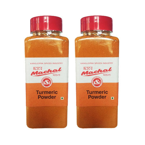 Turmeric Powder, 125g (Jar) | Machal (Pack of 2)