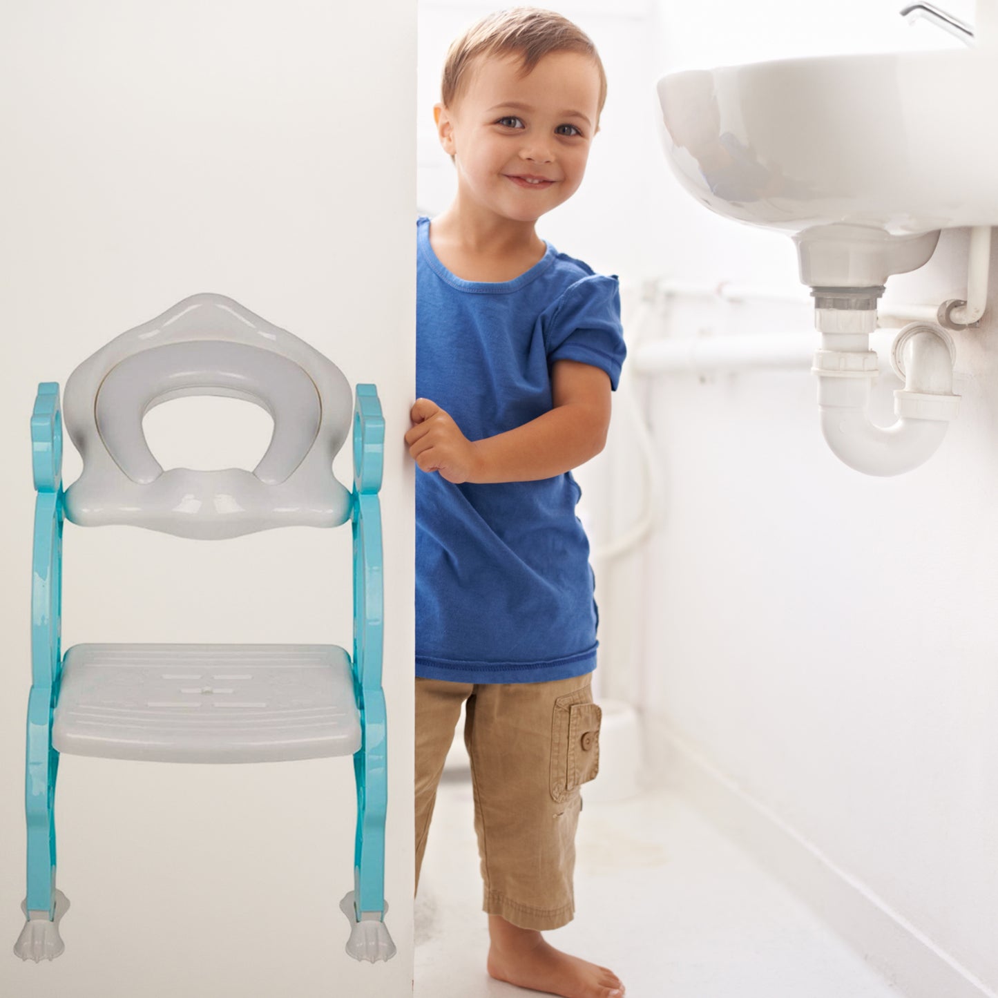 StepEase Toddler Potty Ladder Seat