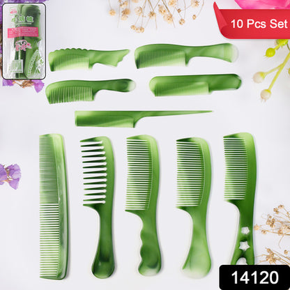 Multipurpose Hair Comb Set (10 Pc)
