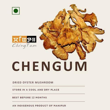 ChingTam Chengum - Oyster Mushroom - 100 gm - Pabung