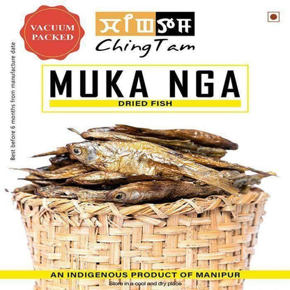 ChingTam Muka Nga - Dried Fish - 50 gm - Pabung