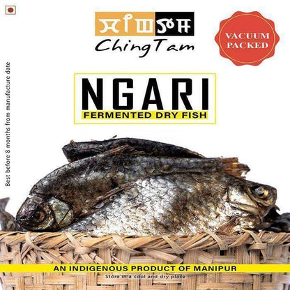 ChingTam Ngari - Fermented Fish - 200 gm - Pabung