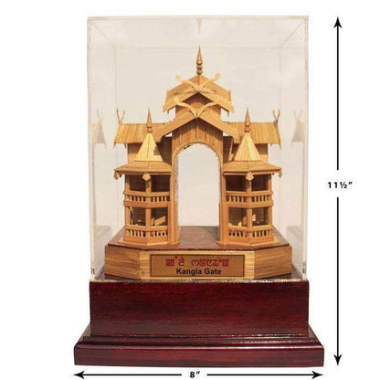 Kangla Gate with Glass - Height 11½ inch - Pabung