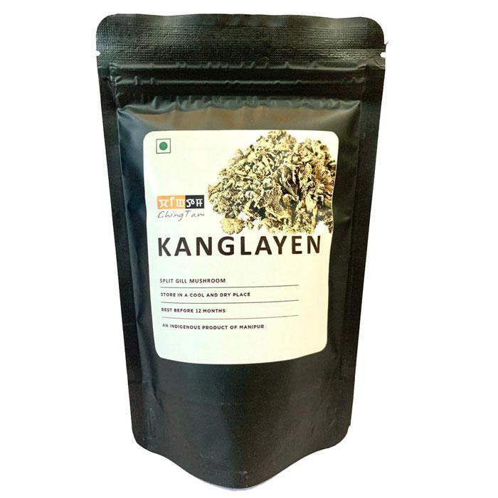 ChingTam Kanglayen - Split Gill Mushroom - 50 gm - Pabung