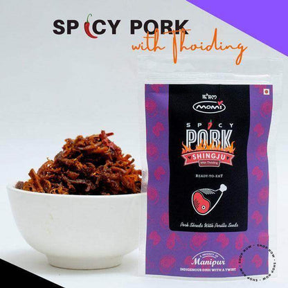Mom's Spicy Pork Singju with Thoiding - 60 gm - Pabung