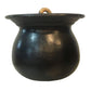 Nungbi Chaphu (Black Pottery Cooking Pot) - 4 Ltr - Pabung