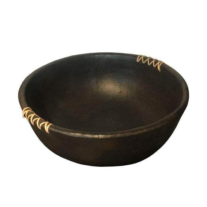 Nungbi Tengkot (Black Pottery Bowl) Round - Pabung