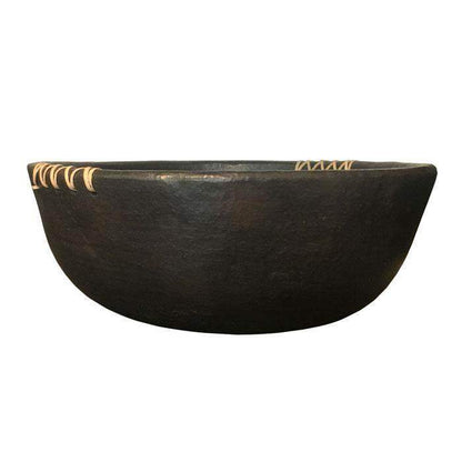 Nungbi Tengkot (Black Pottery Bowl) Round - Pabung