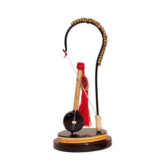 Pena - Manipuri Musical Instrument - Height 6 inch - Pabung
