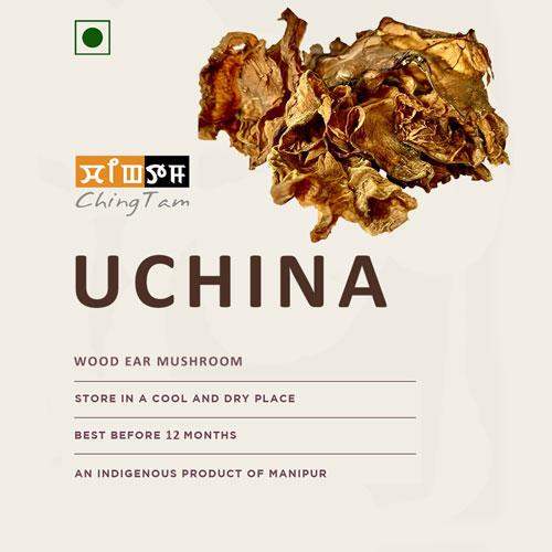 ChingTam Uchina - Wood Ear Mushroom - 50 gm - Pabung