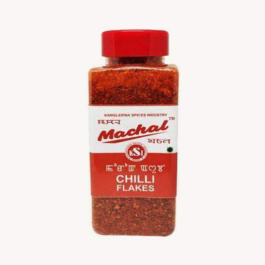 Machal Chilli Flakes - 100 gm (Jar) - Pabung