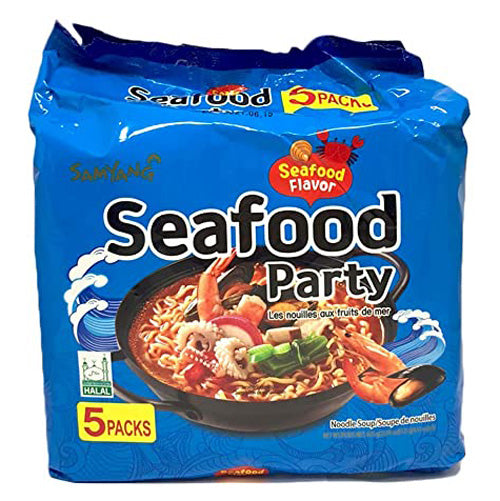Samyang Seafood Flavour (Seafood Party Ramen) - Pack of 5